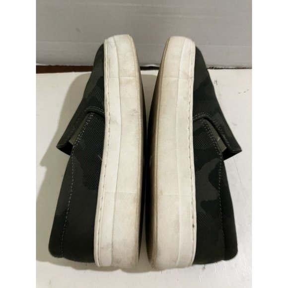A New Day  Women's size 7.5 green Camo Pattern Platform Slip on Sneakers shoes - Picture 6 of 8